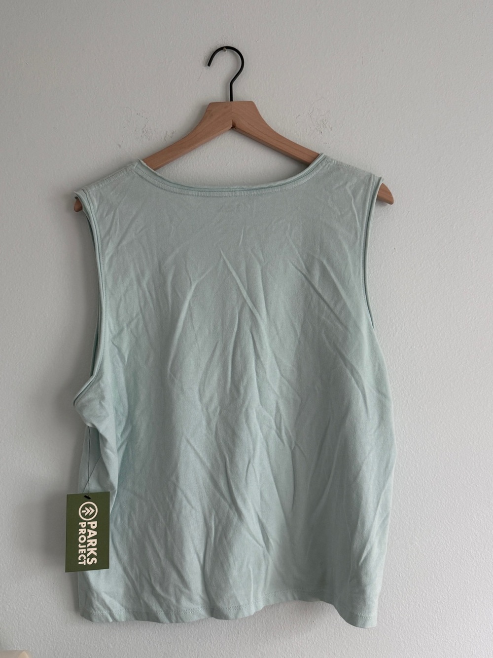 Parks Project Light Sage Green Graphic Women’s Tank - Picture 3 of 3